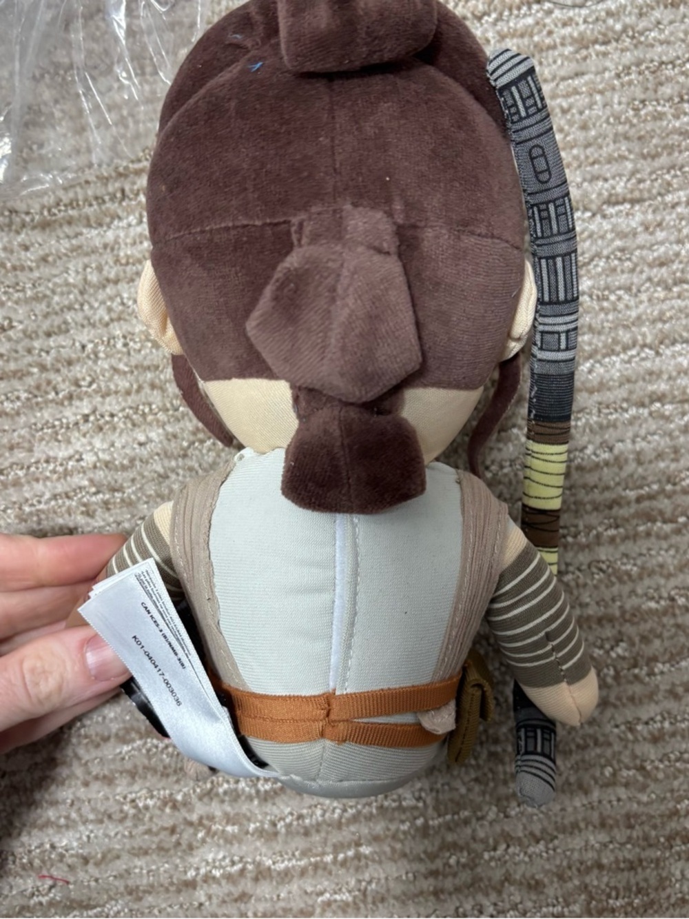 Star Wars Plush Talking Figure - Cream, Brown & Olive Accents - Picture 4 of 5